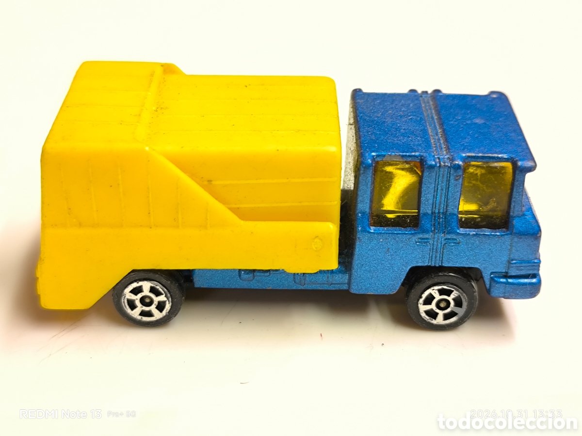 Coches a escala: 1976 Corgi Junior Refuse Truck Vintage Made In Great Britain