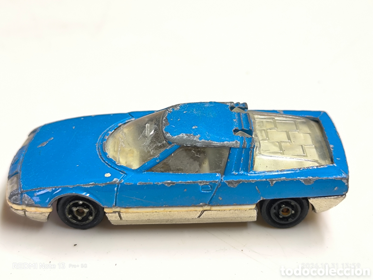 Coches a escala: CITROEN GS CAMARGUE BLUE 1:55/apx 1:64 MAJORETTE 221