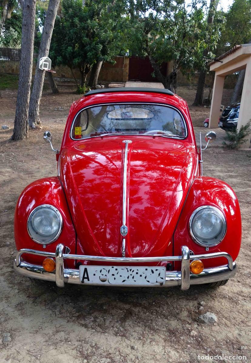 Coches: Volkswagen Beetle (Escarabajo) oval de 1957. - Foto 1