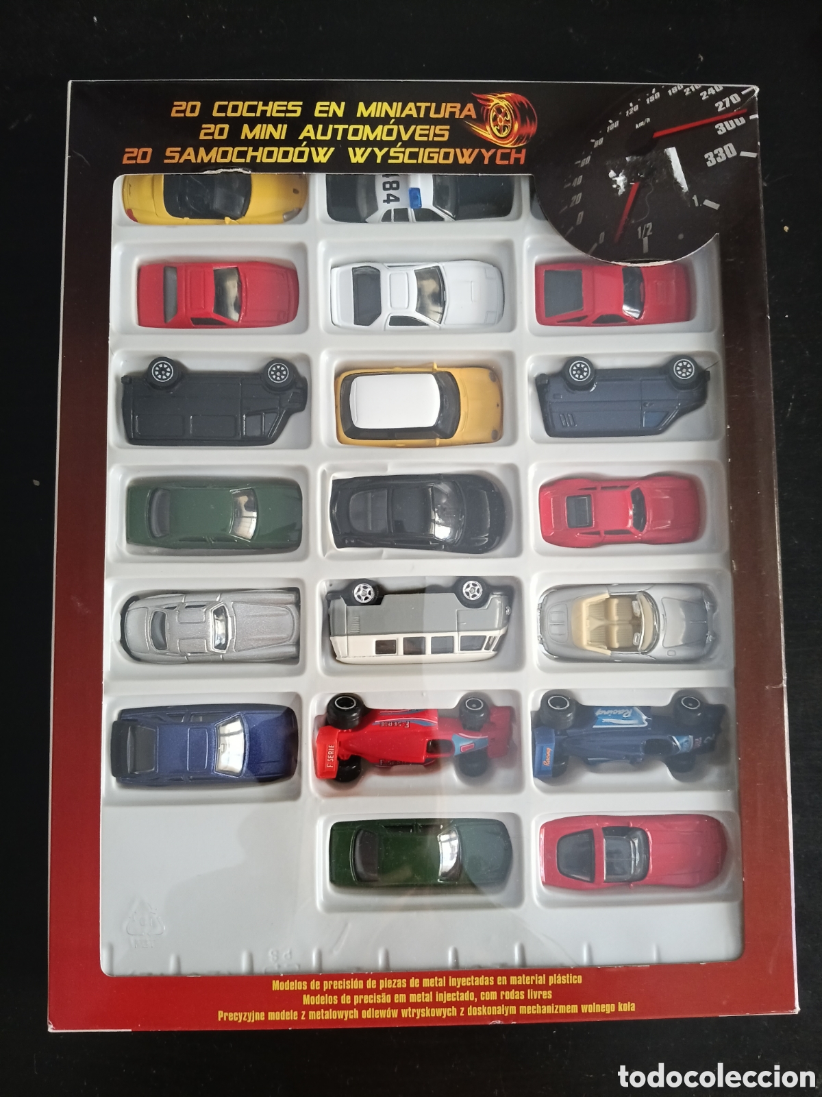 Coches: 20 coches en Miniatura metal y pl&aacute;stico. Ford, Volkswagen, Porsche, F1,...