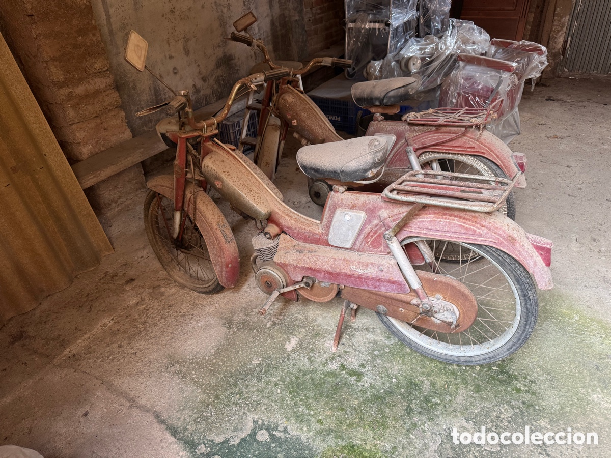 Coches: Mobylette cl&aacute;sica original a&ntilde;os 70 &ndash; pieza de coleccionista para restaurar