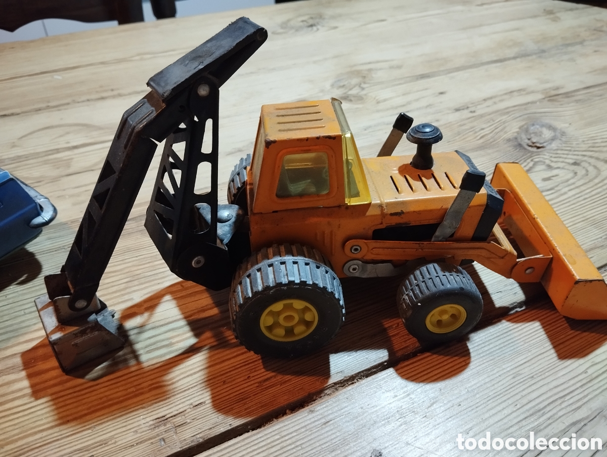 Coches: Coche y excavadora antiguos de la casa rico - Foto 6