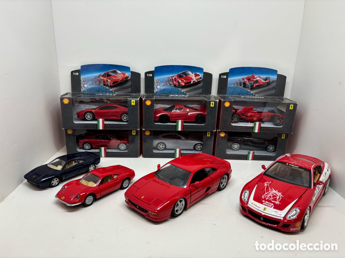 Coches: Ferrari Shell Maisto