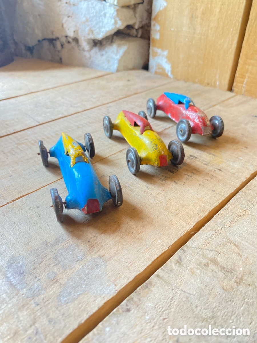 Coches: Tres coches vibtage de hojalata - Foto 3