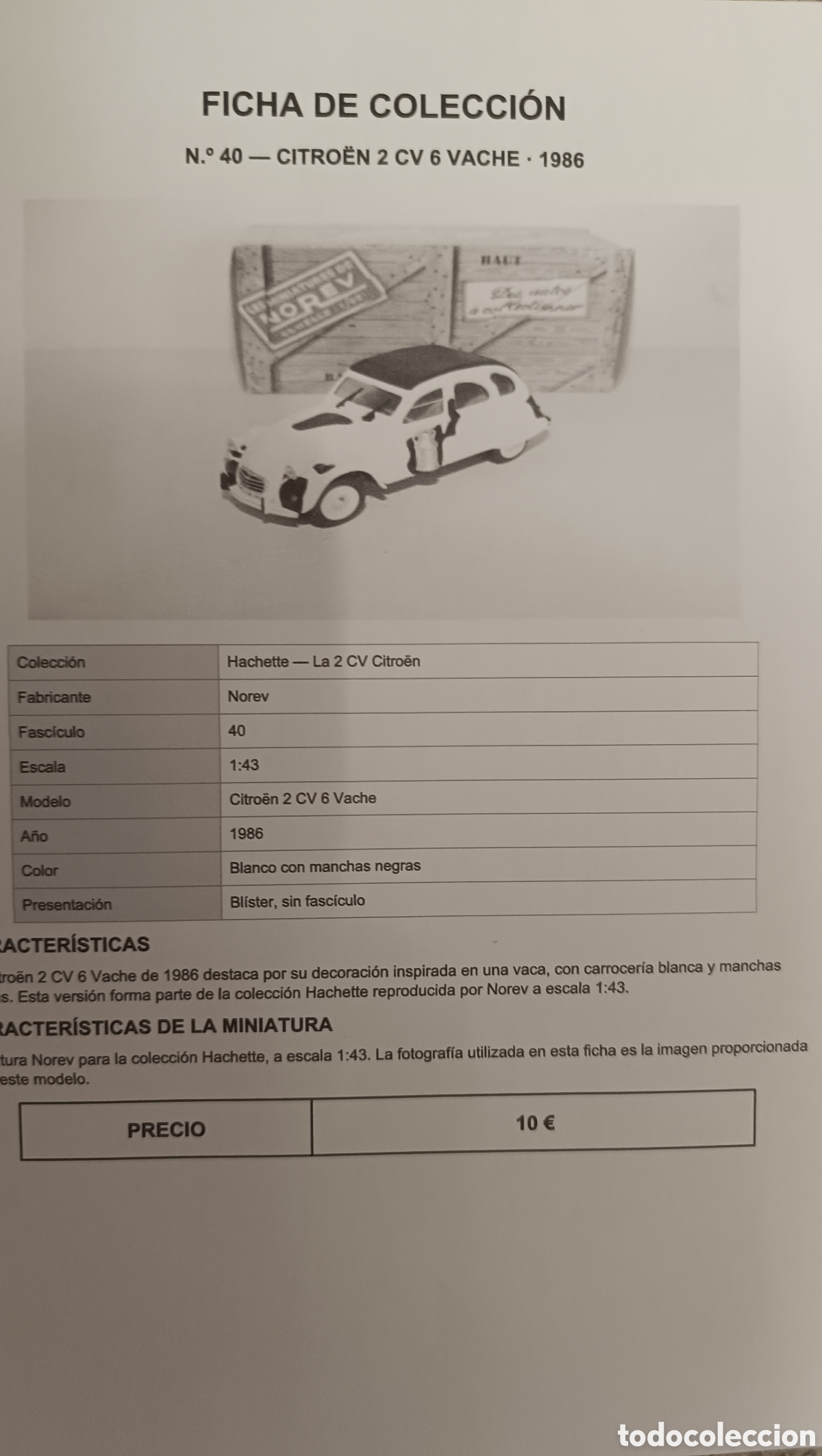 Coches: Citro&euml;n 2Cv Vache 1966 - Foto 2