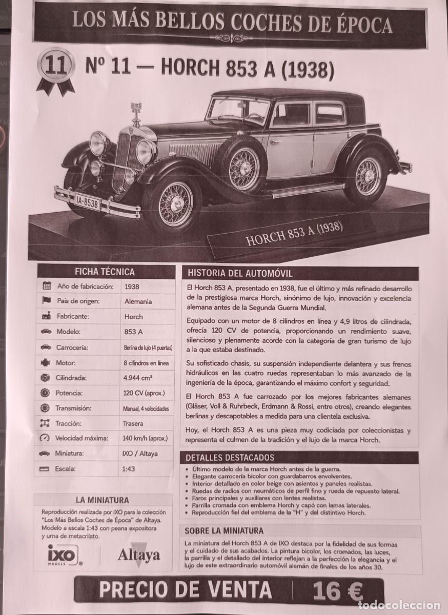 Coches: HORCH 853 A ( 1938) COCHE DE EPOCA - Foto 5
