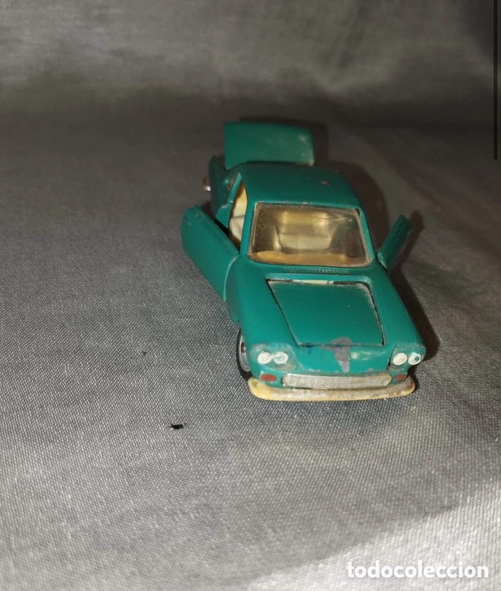 Coches: Coche Fiat Siata 1500 escala 1:43 USSR / URSS - Remake Politoys vintage⁠