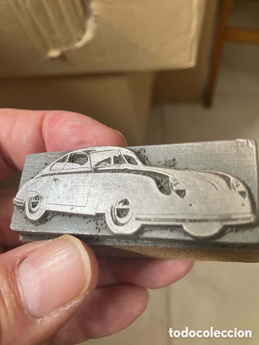 Coches: Porsche 356 sello de imprenta - Foto 1