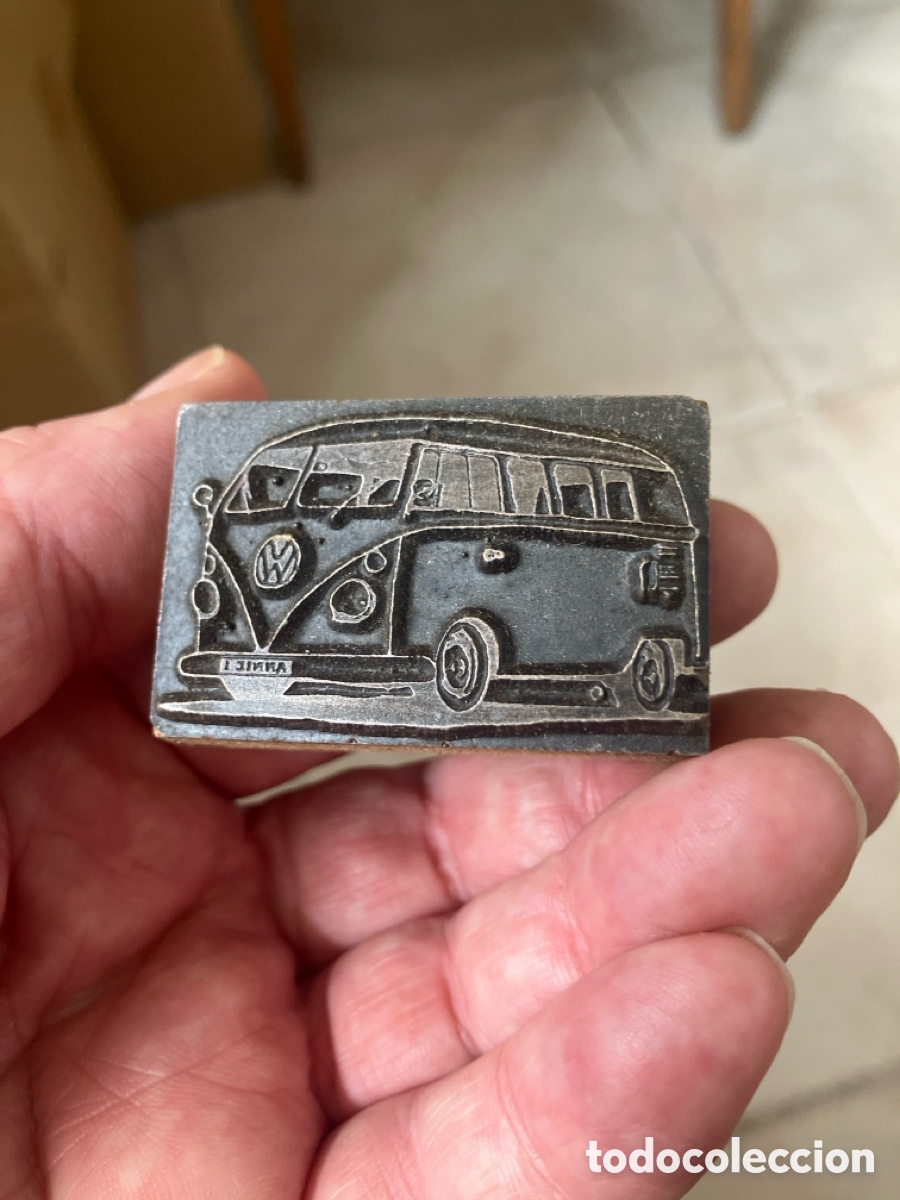 Coches: Combi WV sello de imprenta 2
