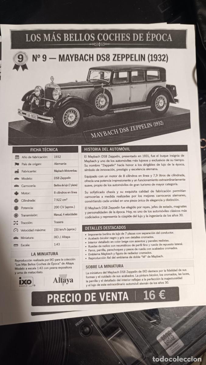 Coches: MAYBACH DS8 ZEPPELIN (1932) - Foto 5