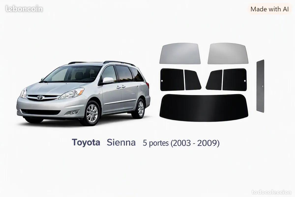 Coches: Kit vitres teint&eacute;es Essentiel Toyota Sienna (2003‑2009)