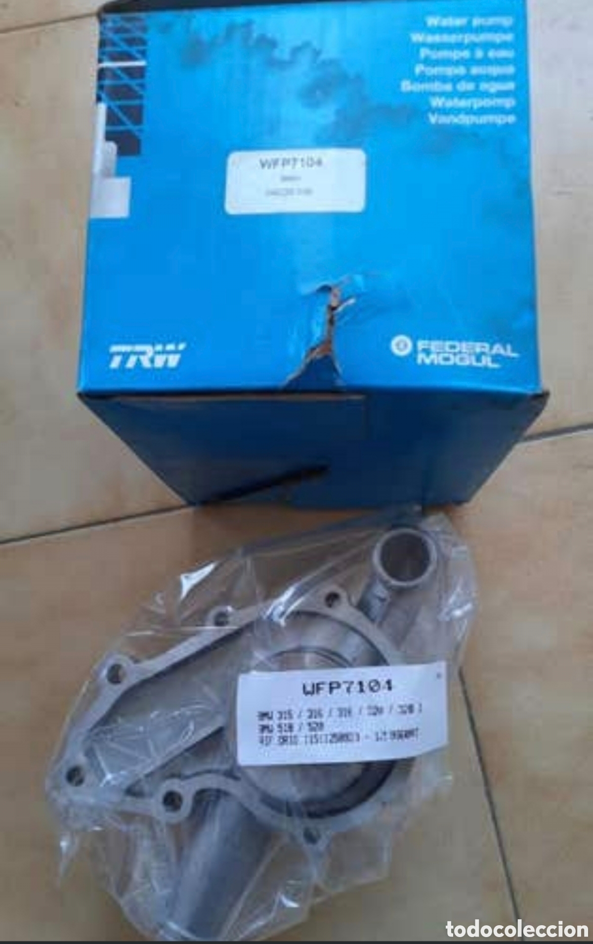 Coches: bomba de agua para BMW serie 3 E21; 316, 318 318i, 320 320i, E30 315, serie 5 E12, E28