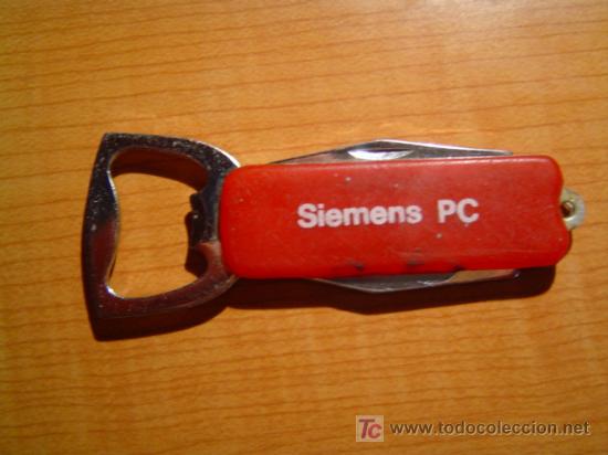Abrebotellas y sacacorchos de colecci&oacute;n: ABREBOTELLAS SIEMENS PC - Foto 1