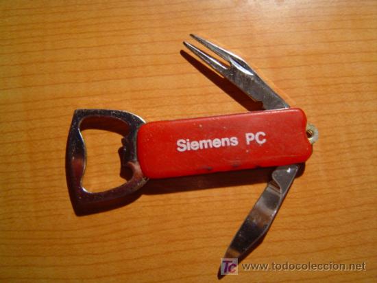 Abrebotellas y sacacorchos de colecci&oacute;n: ABREBOTELLAS SIEMENS PC - Foto 2