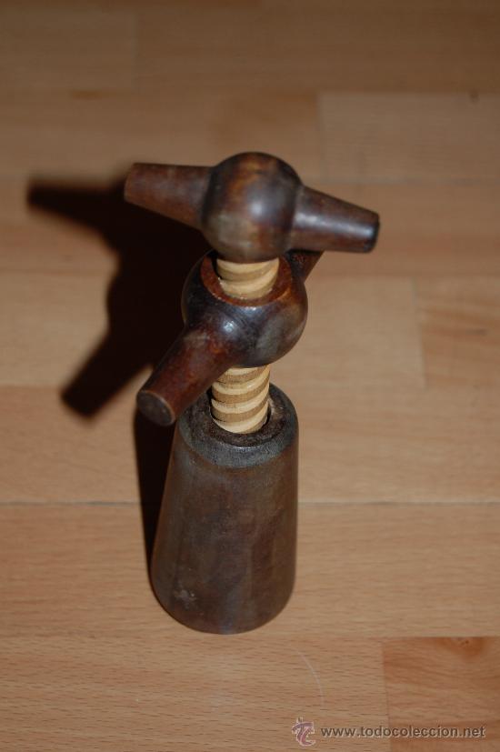 Abrebotellas y sacacorchos de colecci&oacute;n: SACACORCHOS DE MADERA - Foto 2