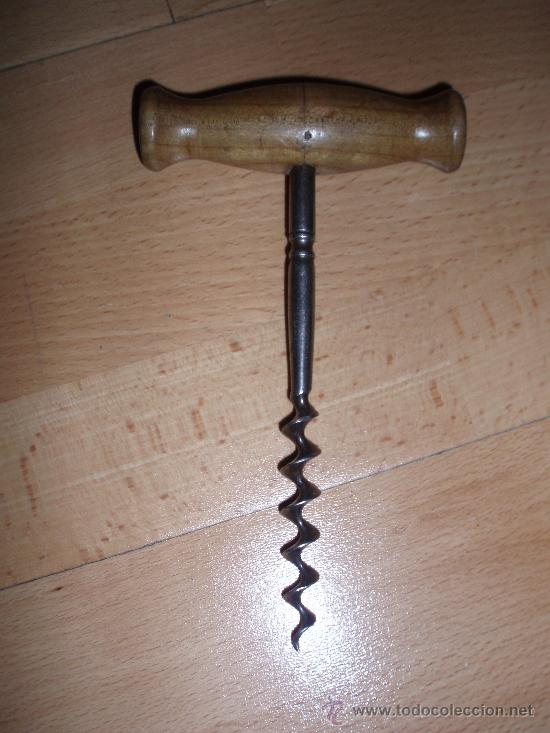 Abrebotellas y sacacorchos de colecci&oacute;n: SACACORCHOS DE MADERA - Foto 1