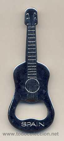 Abrebotellas y sacacorchos de colecci&oacute;n: Abrebotellas en forma de GUITARRA - Foto 1