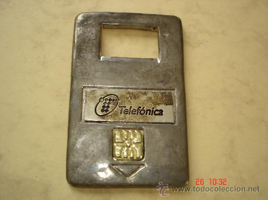Abrebotellas y sacacorchos de colecci&oacute;n: ABREBOTELLAS - TELEFONICA - TIPO ESTA&Ntilde;O - Foto 1