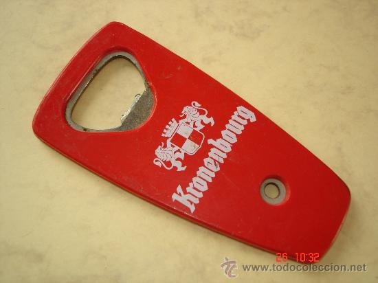 Abrebotellas y sacacorchos de colecci&oacute;n: ABREBOTELLAS - KRONENBOURG - Foto 1
