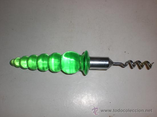 Abrebotellas y sacacorchos de colecci&oacute;n: SACACORCHOS MANGO DE PLASTICO - Foto 1