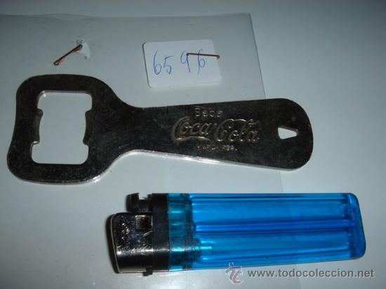 Abrebotellas y sacacorchos de colecci&oacute;n: Abrebotellas marca COCA-COLA. - Foto 1