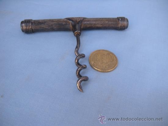 Abrebotellas y sacacorchos de colecci&oacute;n: SACACORCHOS PLATEADO - Foto 3