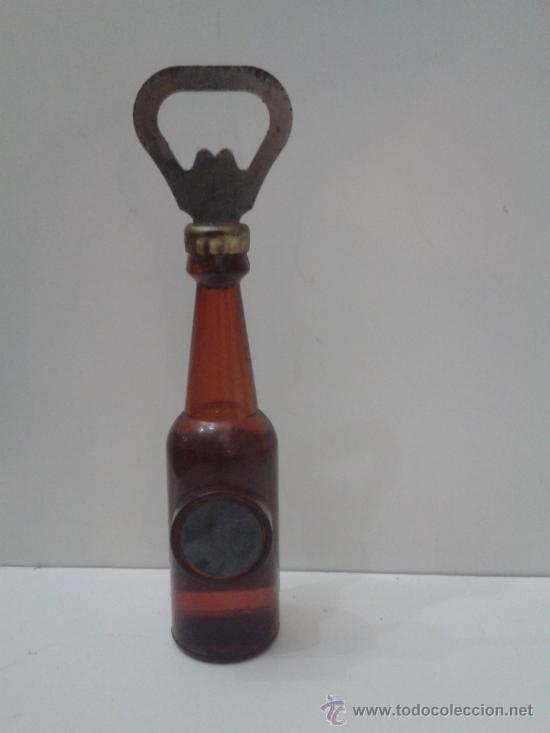 Abrebotellas y sacacorchos de colecci&oacute;n: BOTELLA CON IMAN - Foto 2