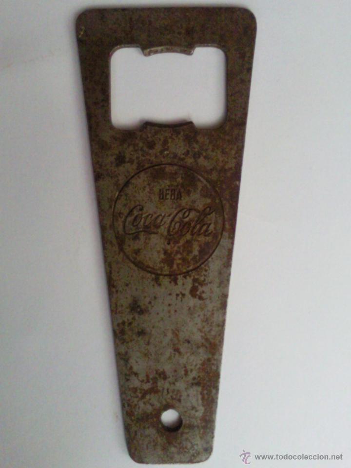 Abrebotellas y sacacorchos de colecci&oacute;n: ANTIGUO ABREBOTELLAS, COCA COLA - Foto 1