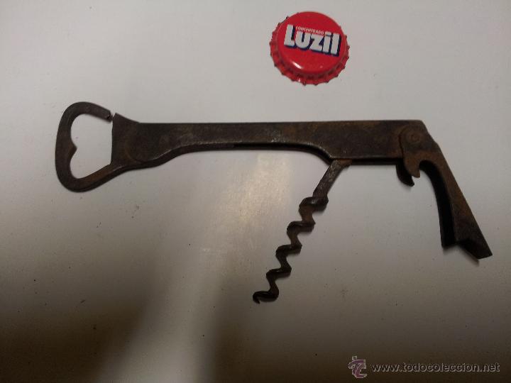 Abrebotellas y sacacorchos de colecci&oacute;n: antiguo abre botellas - Foto 1