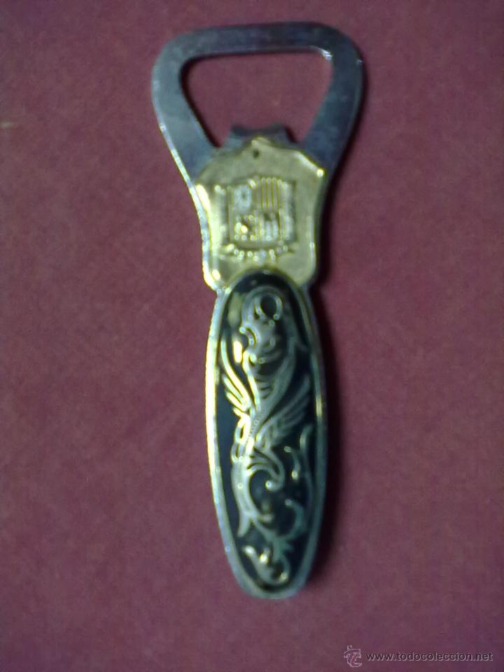 Abrebotellas y sacacorchos de colecci&oacute;n: ABRIDOR ESCUDO REAL - Foto 1