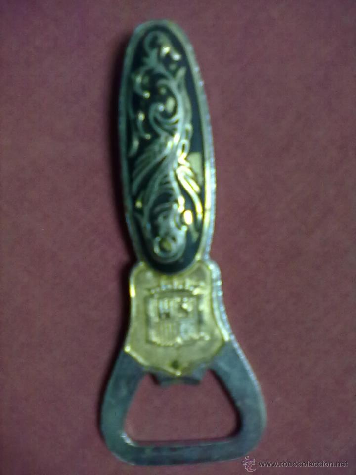 Abrebotellas y sacacorchos de colecci&oacute;n: ABRIDOR ESCUDO REAL - Foto 2