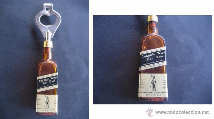 Abrebotellas y sacacorchos de colecci&oacute;n: ABREBOTELLAS JOHNNIE WINE - Foto 1
