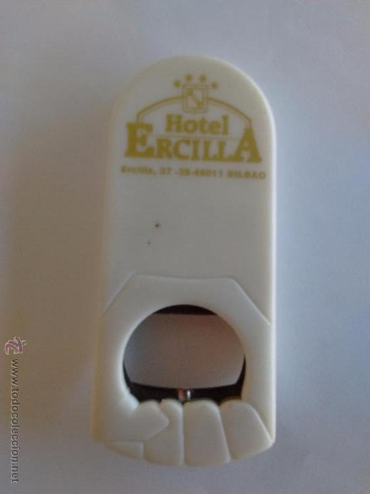 Abrebotellas y sacacorchos de colecci&oacute;n: ABREBOTELLAS HOTEL ERCILLA - Foto 1