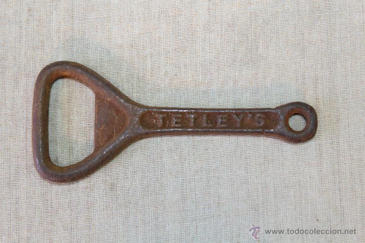 Abrebotellas y sacacorchos de colecci&oacute;n: ABREBOTELLAS TETLEYS - Foto 1
