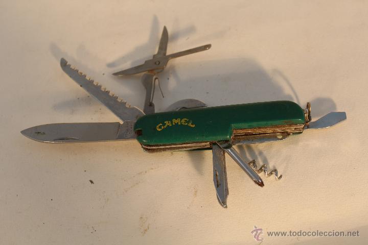 Abrebotellas y sacacorchos de colecci&oacute;n: SACACORCHOS-NAVAJA MULTIUSOS CAMEL - Foto 2