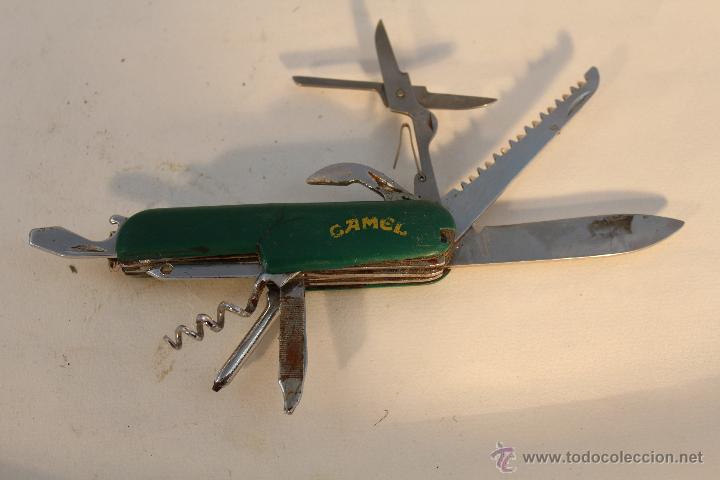 Abrebotellas y sacacorchos de colecci&oacute;n: SACACORCHOS-NAVAJA MULTIUSOS CAMEL - Foto 3