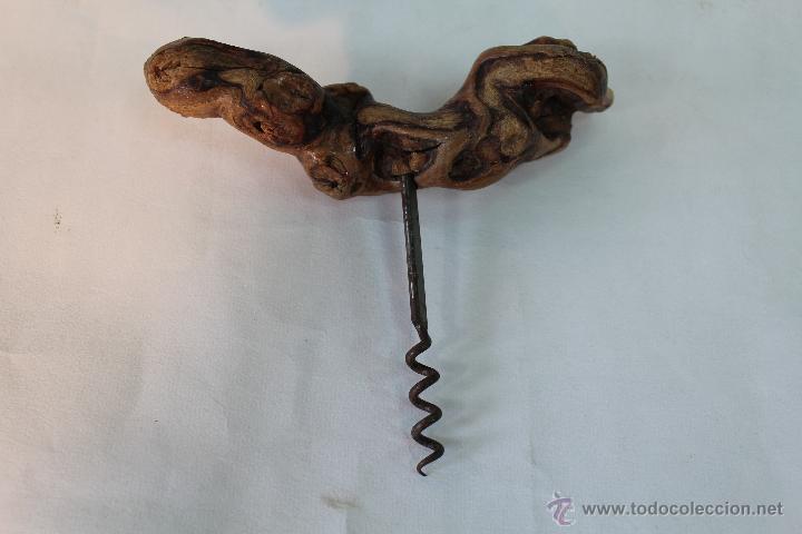 Abrebotellas y sacacorchos de colecci&oacute;n: sacacorchos de raiz - Foto 1
