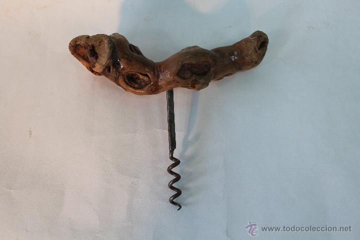 Abrebotellas y sacacorchos de colecci&oacute;n: sacacorchos de raiz - Foto 2