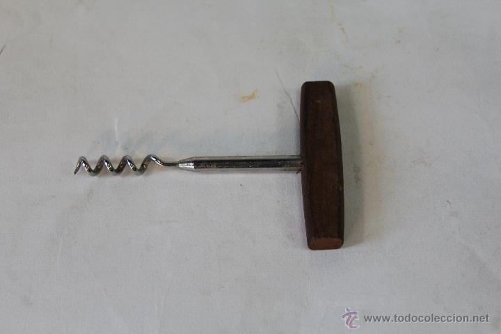 Abrebotellas y sacacorchos de colecci&oacute;n: sacacorchos en madera - Foto 2