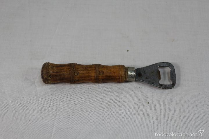 Abrebotellas y sacacorchos de colecci&oacute;n: abrebotellas de madera - Foto 2