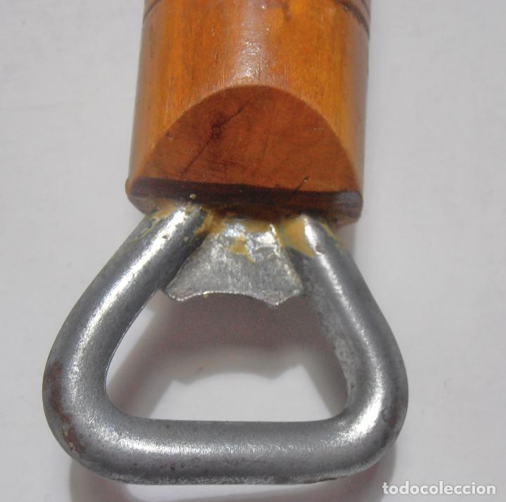 Abrebotellas y sacacorchos de colecci&oacute;n: FIGA DE MADERA, ABREBOTELLA - Foto 6