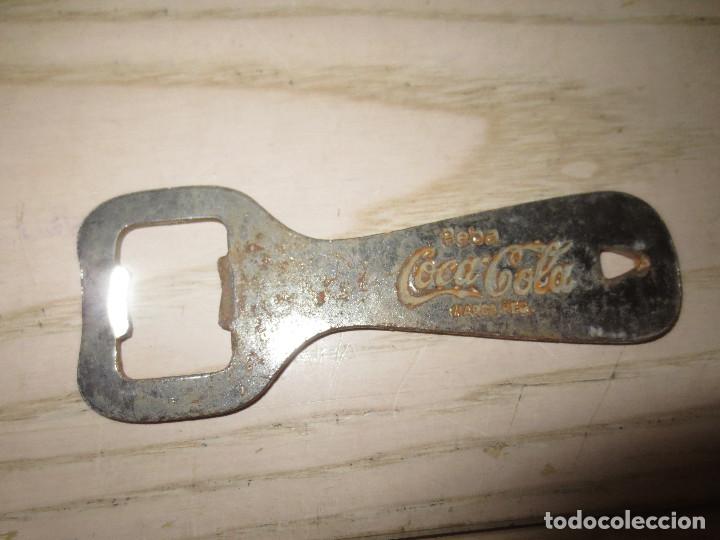 Abrebotellas y sacacorchos de colecci&oacute;n: abrebotellas coca cola - Foto 1