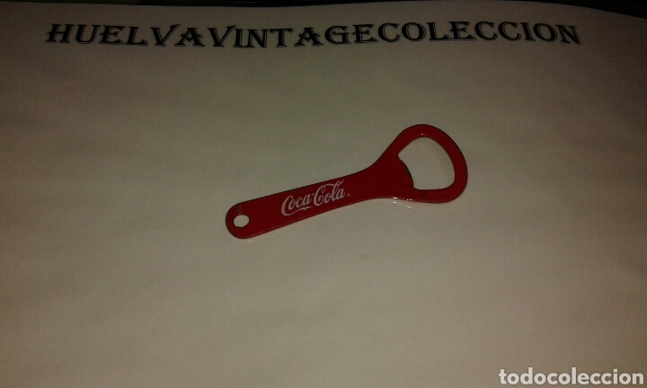 Abrebotellas y sacacorchos de colecci&oacute;n: Abridor de botellas cocacola - Foto 1