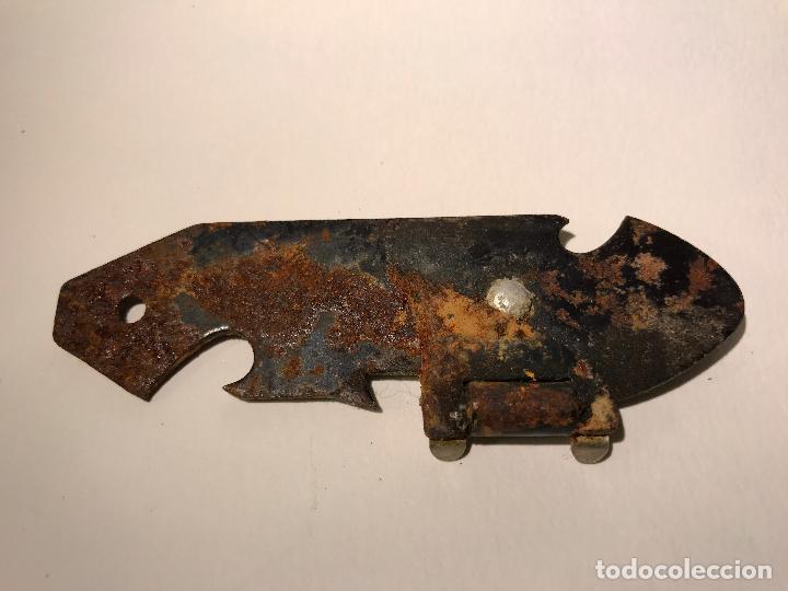 Abrebotellas y sacacorchos de colecci&oacute;n: Antiguo Abrelatas Nomar cuatro usos - Foto 2