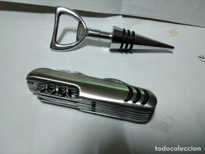 Abrebotellas y sacacorchos de colecci&oacute;n: set multiusos como nuevo - Foto 1