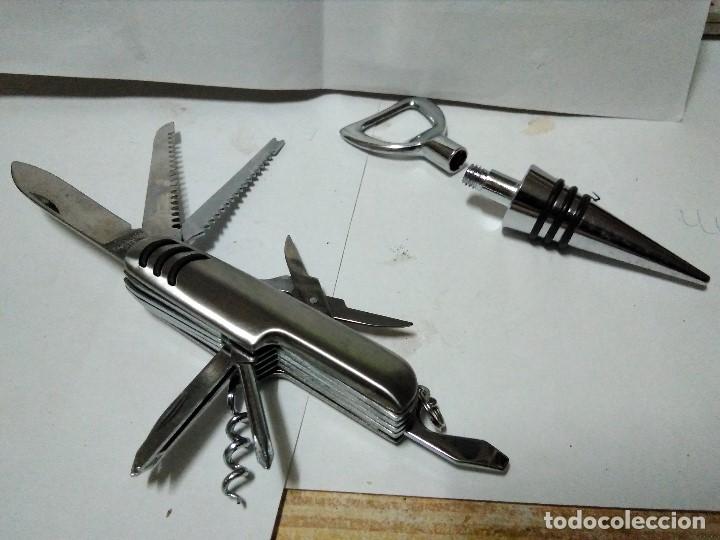 Abrebotellas y sacacorchos de colecci&oacute;n: set multiusos como nuevo - Foto 2