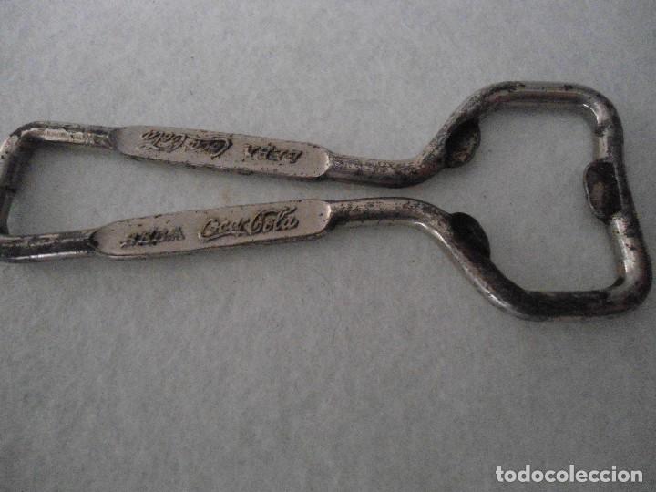 Abrebotellas y sacacorchos de colecci&oacute;n: ANTIGUO ABRIDOR DE COCA-COLA - Foto 3