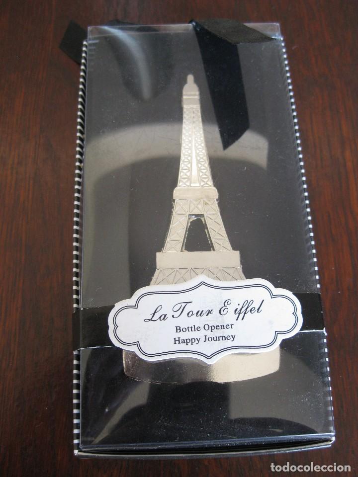 Abrebotellas y sacacorchos de colecci&oacute;n: ABRIDOR DE BOTELLAS TORRE EIFFEL PARIS - Foto 2