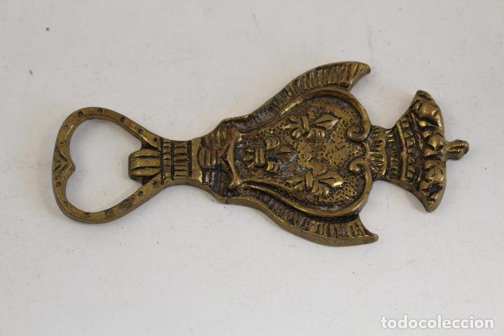 Abrebotellas y sacacorchos de colecci&oacute;n: abrebotellas de bronce - Foto 1