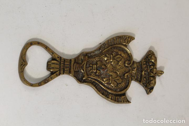 Abrebotellas y sacacorchos de colecci&oacute;n: abrebotellas de bronce - Foto 3